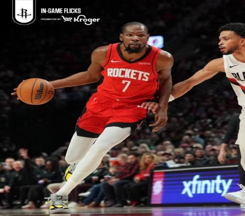 孤立無(wú)援，杜蘭特26中14空砍37分0助，2007年以來(lái)火箭隊(duì)首人