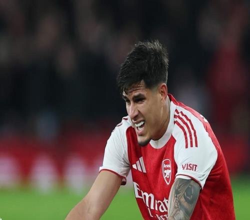 英媒：阿森納后衛因卡皮耶疑似腿筋受傷，將接受掃描檢查