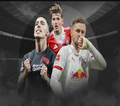 踢球者本期德甲前腰排名：格里馬爾多、格納布里、卡爾國際級