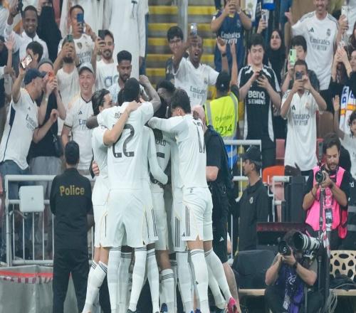 皇馬連續5年參加西超杯決賽，追平巴薩保持的紀錄