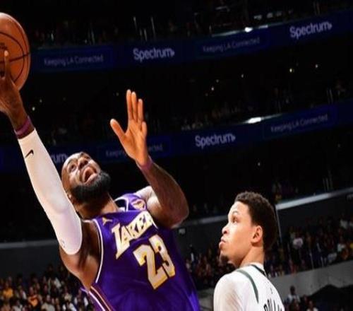 波特22+5+6詹姆斯26+9+10雄鹿客場力克湖人