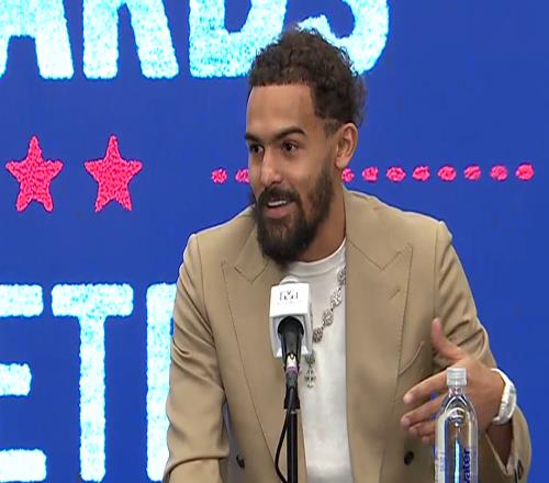 特雷楊亮相華盛頓！希望幫隊友成全明星爆料奇才將退役沃爾球衣