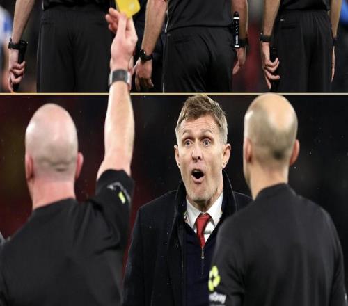 不滿判罰，弗萊徹賽后找主裁理論結果被出示黃牌