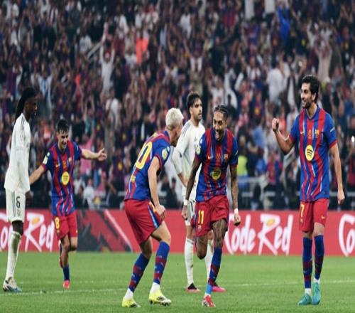 足壇瘋狂夜，巴薩擊敗皇馬奪冠，國米遭那不勒斯逼平