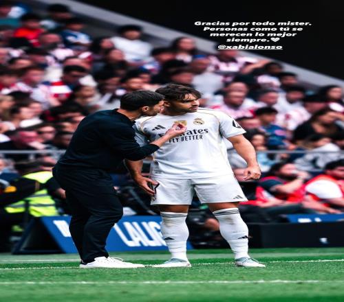 阿森西奧告別阿隆索：感謝你的一切，你永遠值得擁有最好的