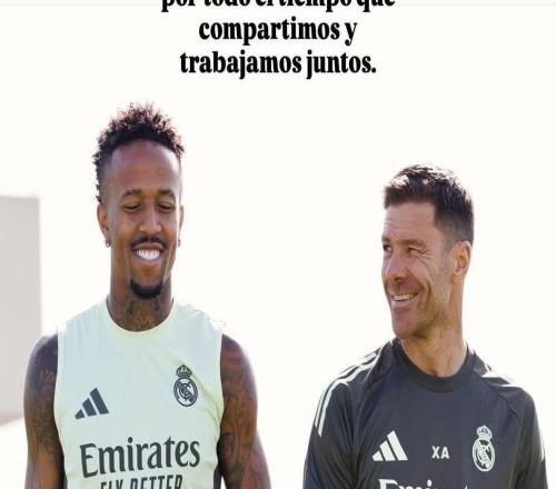 米利唐告別阿隆索：感謝您教練，祝您新的人生階段一切順利