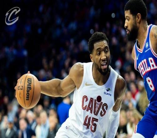 米切爾35+7+9打爆費城雙槍，喬治14中7恩比德6失誤，騎士雙殺76人