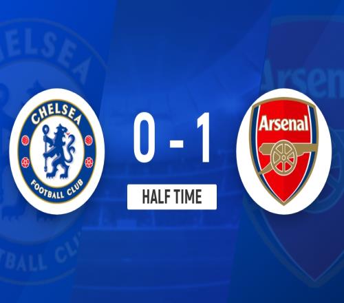 半場戰(zhàn)報阿森納10切爾西本懷特頭球破門賴斯角球助攻_英超直播