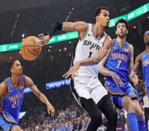 亞歷山大34+5+5雷霆擊退馬刺4連勝卡斯爾20+7+8文班17+7