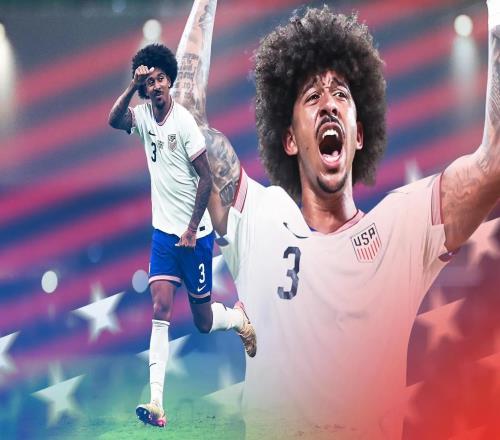 官方：水晶宮后衛理查茲當選2025年美國最佳男子球員