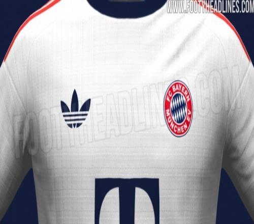 拜仁2627賽季客場球衣諜照曝光復古風格設計引關注_德甲直播
