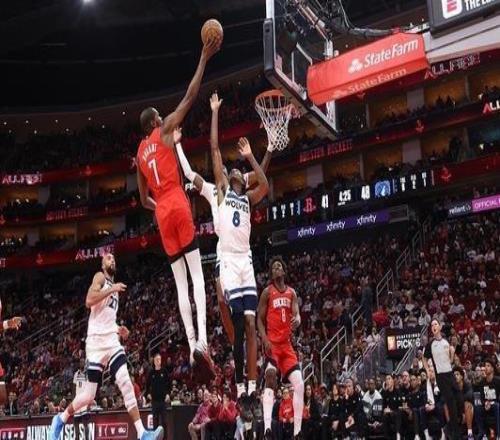 杜蘭特39+7蘭德爾39分火箭主場力克森林狼