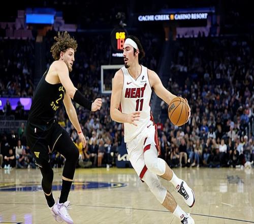 被勇士完爆了！熱火鋒線新星在攻防兩端都沒有起到應有的作用