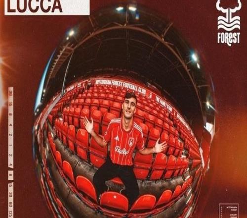 官方：諾丁漢森林租借那不勒斯前鋒盧卡，含選擇買斷條款