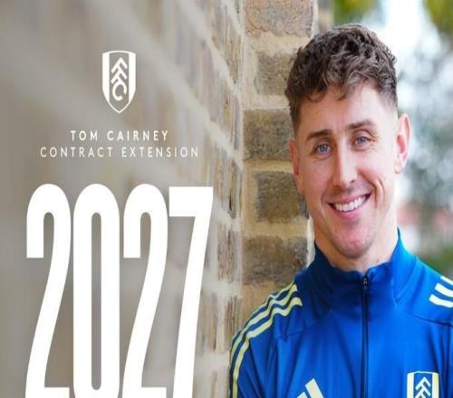 官方：富勒姆與隊(duì)長(zhǎng)凱爾尼續(xù)約至2027年