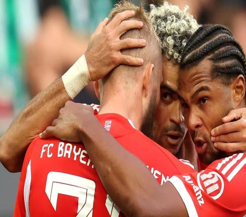 拜仁本賽季德甲下半場進了42球，其他球隊總進球數最多38球