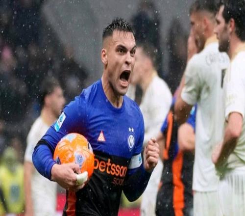 國米六球大勝比薩六分差強勢領跑意甲