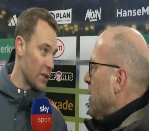 被問及漢堡沒取得進球的機會，諾伊爾：拜仁不是還有門將嗎