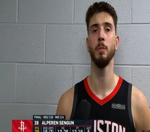 申京：我很失望今年落選全明星，這只會(huì)讓我更努力