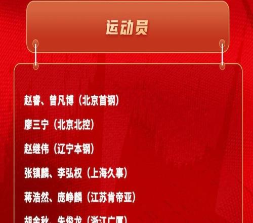多名新人入選！中國男籃公布最新一期名單將戰日本及中國臺北