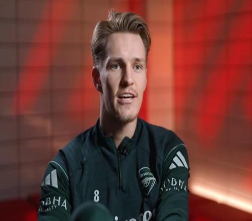 厄德高：在英超踢球本身就伴隨著壓力，必須去享受每一場比賽