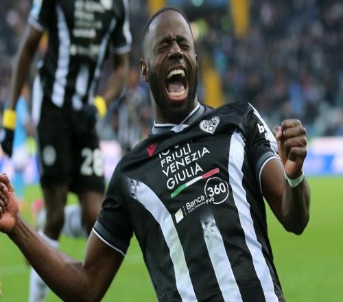 烏迪內(nèi)斯前鋒凱南：我覺(jué)得我是意甲排名第三的前鋒