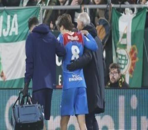 馬競官方：巴里奧斯因肌肉不適被換下，將接受進一步檢查