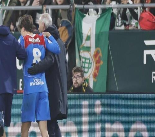 世體：巴里奧斯將缺陣一個月，預計3月8日對陣皇家社會復出