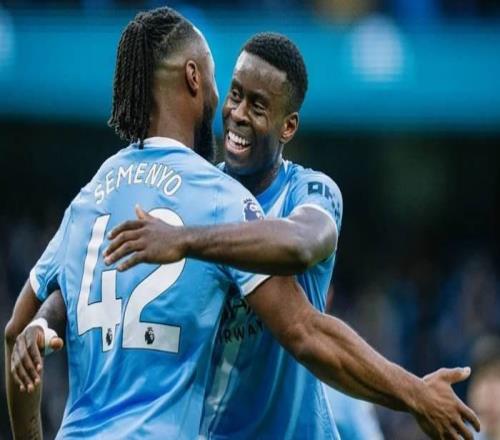 曼城歐冠淘汰賽階段名單更新：新援塞門約、格伊在列