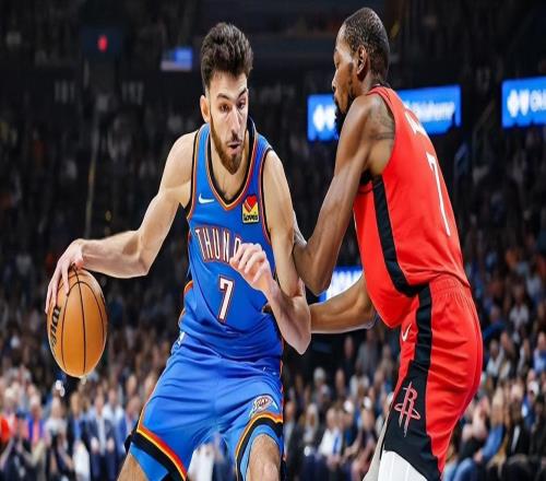 大爆冷！火箭復仇聯盟第1，杜蘭特創NBA第9神跡申京三雙伊森26分