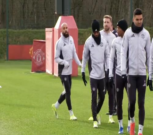 姆貝莫正常訓練，可出戰西漢姆！曼聯再遇克星謝什科力爭首次先發