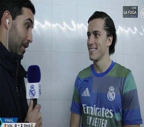 卡雷拉斯：內切時沒想著射門，但看到有空當就起腳了