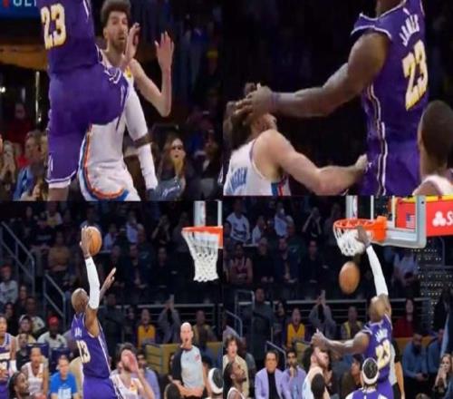 當勒布朗遇到切特的防守