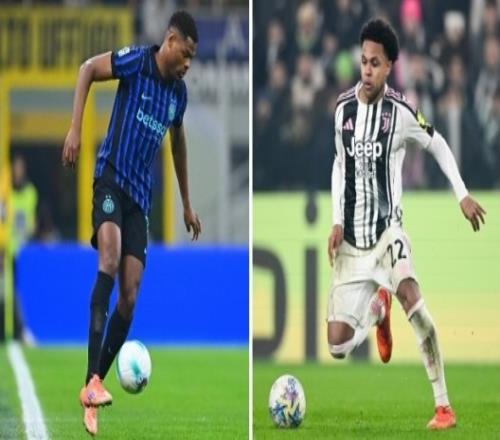 米體報道：國米三名主力恢復(fù)合練尤文的麥肯尼與小孔塞桑有望出戰(zhàn)德比_意甲直播