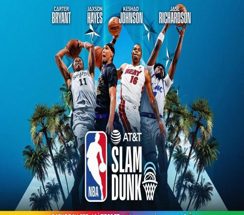 官方：霍華德、威爾金斯、巴里和內(nèi)特羅伯遜擔(dān)任扣籃大賽評(píng)委