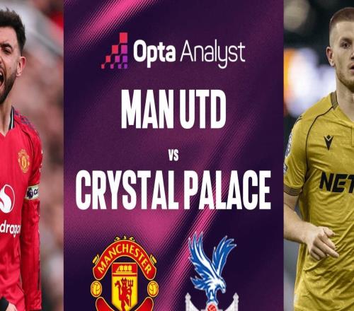 落下風(fēng)，曼聯(lián)英超主場(chǎng)對(duì)水晶宮兩連敗，近6場(chǎng)輸4場(chǎng)