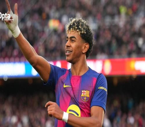 首次戴帽，亞馬爾是本世紀西甲上演帽子戲法最年輕的球員