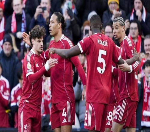 半場(chǎng)角球破門“戴帽”！利物浦復(fù)刻槍手，名記：定位球改變比賽