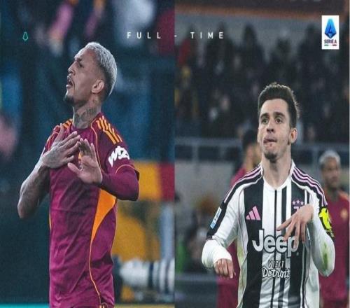 【意甲】3比3進球大戰！尤文兩球落后補時絕平羅馬