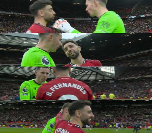 和前隊友也感情好，B費罰進點球后和迪恩亨德森友好交流