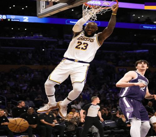 狂勝24分！湖人三殺國王，詹姆斯創4大紀錄，威少16中6，艾頓立功