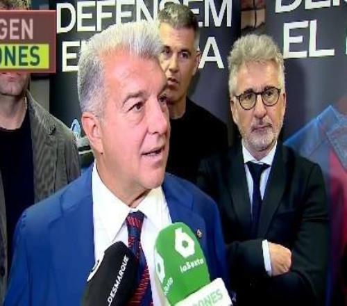 拉波爾塔：看臺做不雅手勢希望沒冒犯任何人，只是當時很激動