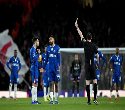 英媒：兩黃變一紅被罰下時(shí)，內(nèi)托并不知道他已有黃牌在身