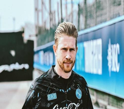 好久不見，德布勞內曬恢復合練圖：