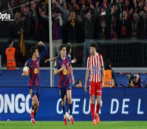 18歲281天，貝爾納爾是1314賽季以來巴薩國王杯雙響最年輕球員