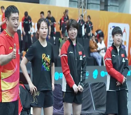 乒乓球亞錦賽女團(tuán)：中國(guó)隊(duì)30戰(zhàn)勝韓國(guó)，晉級(jí)決賽