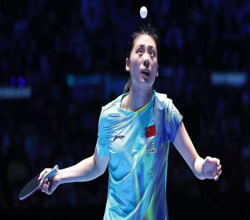 31早田希娜！中國女乒21歲1米80新星閃耀：新版王曼昱沖擊主力