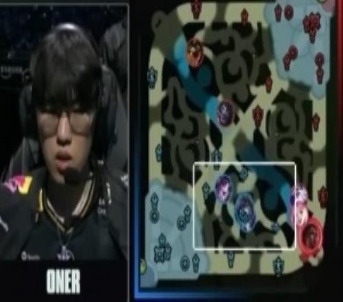 尷尬了AL五人開局蹲野區(qū)想抓Oner，結(jié)果Oner在河道掛機(jī)看蒙多技能
