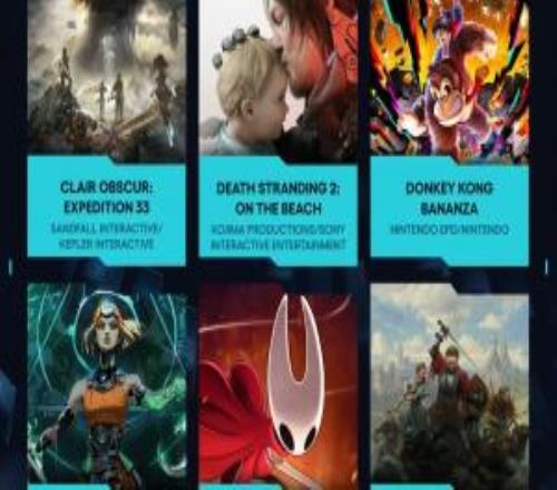 誰(shuí)將奪魁TGA2025年度游戲提名提前泄露：《33號(hào)遠(yuǎn)征隊(duì)》、《死亡擱淺2》進(jìn)入提名名單