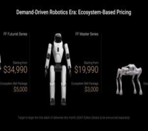 又有新點子了！賈躍亭發布人形機器人：最貴一款24.3萬元